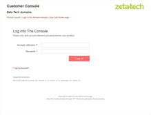 Tablet Screenshot of domains.zeta.com.au